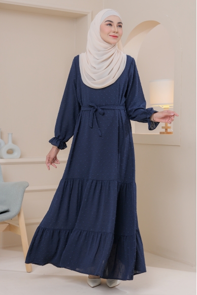 Darling Dress in Navy Blue