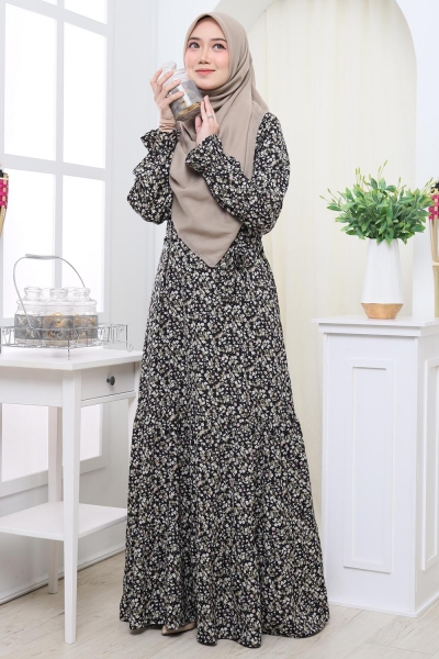 Pretty Dress in Charcoal