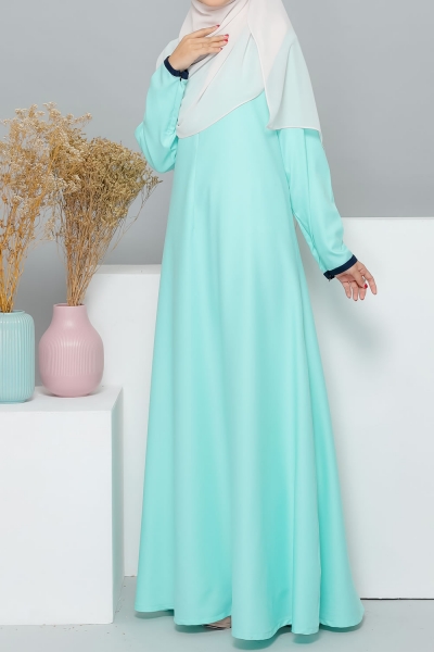 Dayana Dress in Turquoise